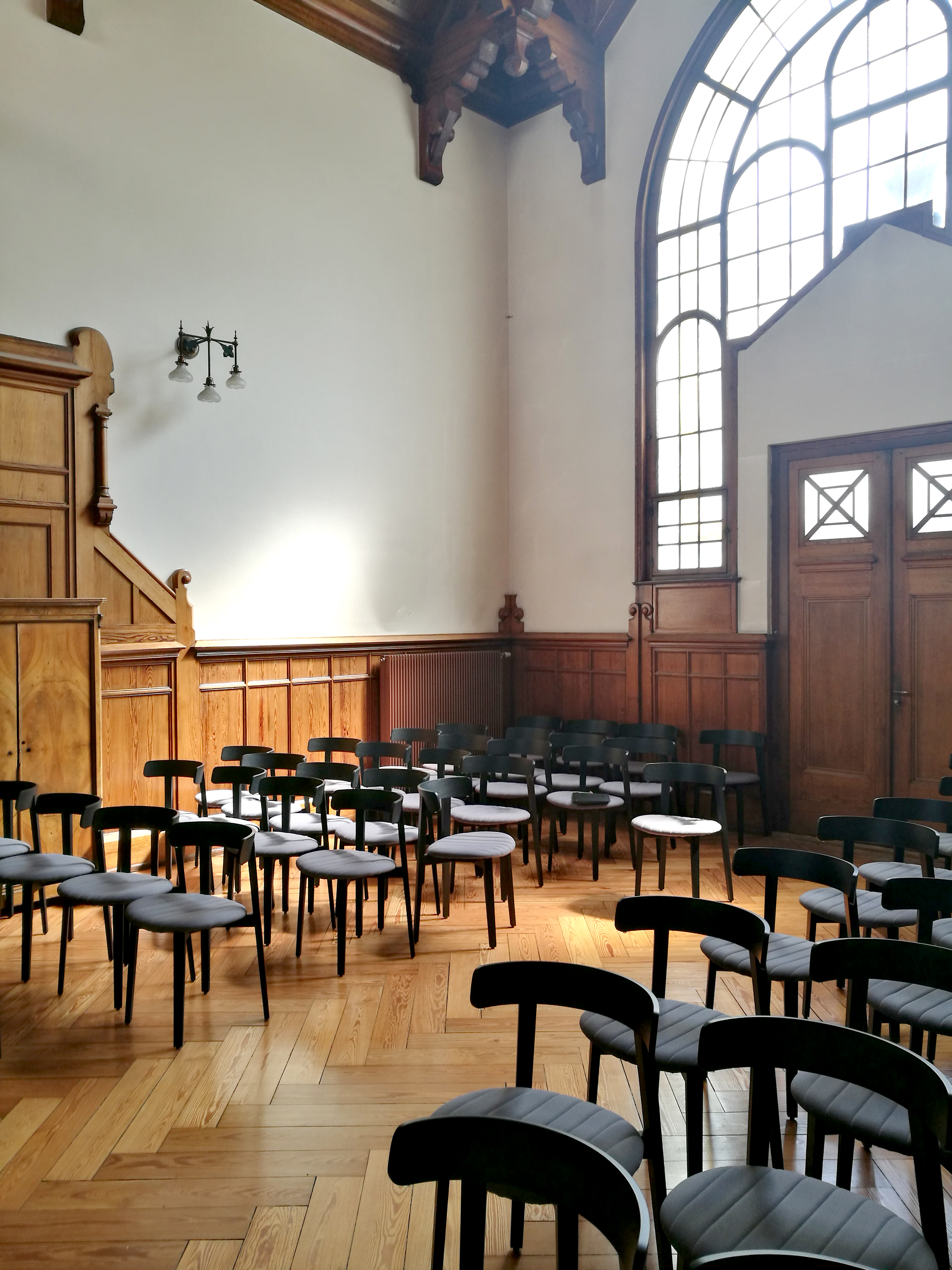 Travaux dans la chapelle du Diaconat-Roosevelt